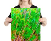 Lucky Bamboo, Impressionist, Modern, Feng Shui, Zen, Landscape, Green, Photo, Photograph, EdwardMonet, wall art, wall decor
