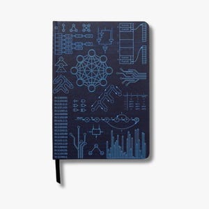 Computer Science Notebook, A5 Hardcover, Science Gift, Science Teacher Gift, Computer Scientist, Student Gift, Programmer Gift
