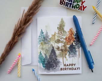 Tarjeta de felicitación, feliz cumpleaños, tarjeta de cumpleaños, tarjeta en blanco