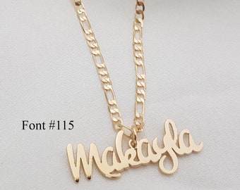 Personalized Name Necklace • Minimalist Name Necklace • Custom Gold Name Necklace • Silver Name Necklace • Mothers Day Gift For Her Jewelry