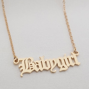Babygirl necklace hot sale wholesale