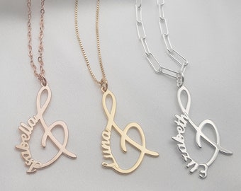 Personalized Ampersand Sign Name Necklace • Customized Ampersand Necklace • Ampersand Necklace • And sybmol necklace • & Sign Pendant