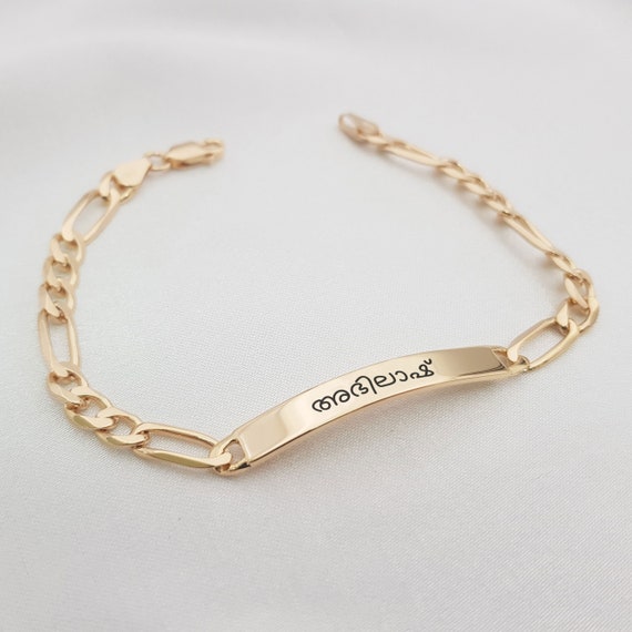 1 Gram Gold Plated Superior Quality Sparkling Design Bracelet For Men –  Soni Fashion®