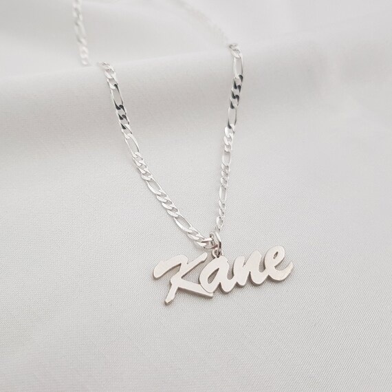 Personalized Figaro Chain Name Necklace 
