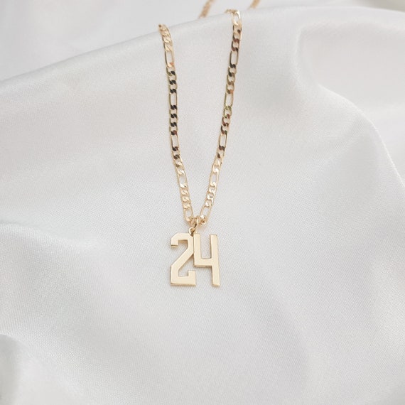 Number Necklace Lucky Number Necklace 