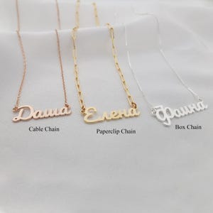 Hand Writing Russian Name Necklace • Customized Cyrillic Font Jewelry • Personalized Necklace • Russian Name • Russian Jewelry • Russia Gift