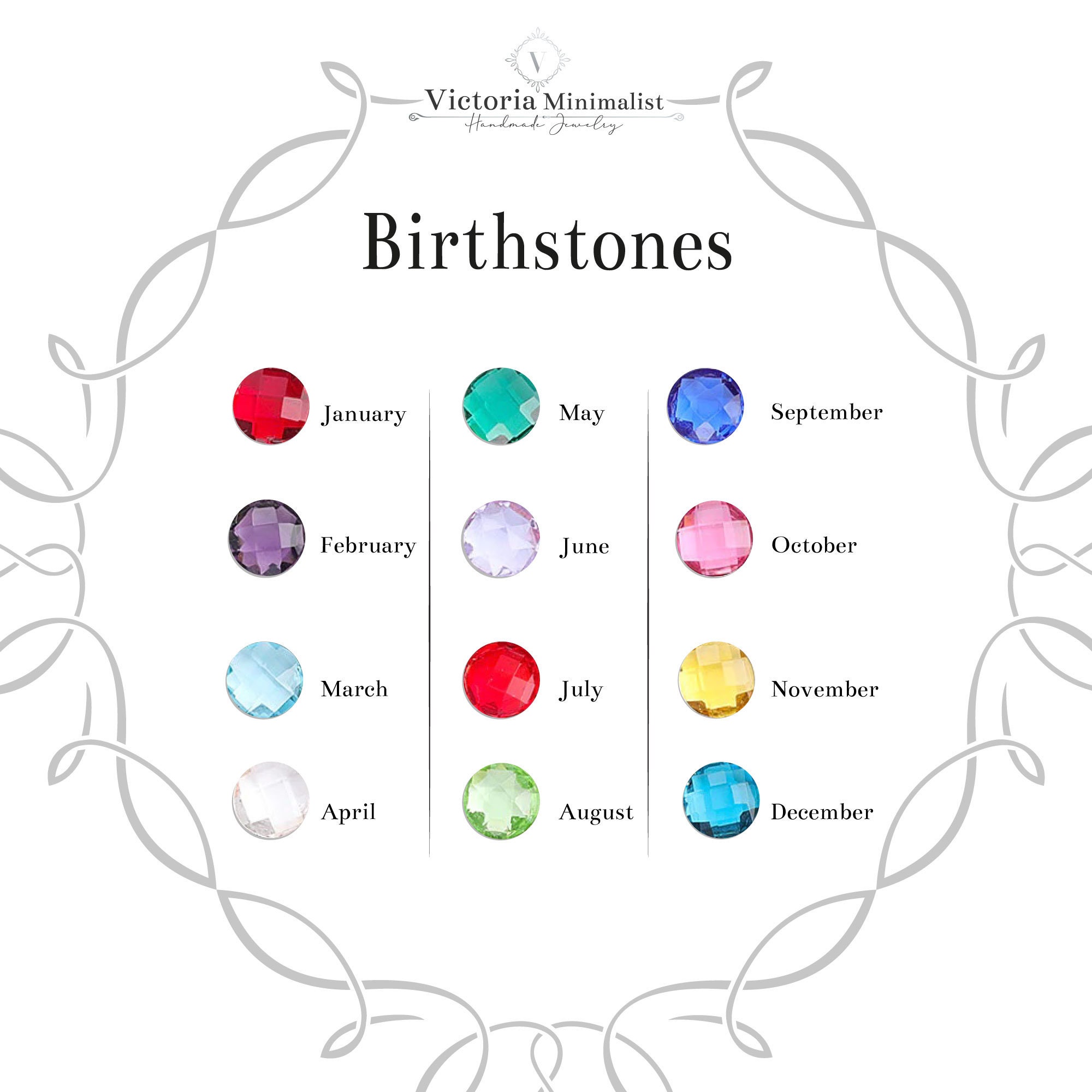 Malayalam Name Necklace With Birthstone Malayalam Font Etsy UK