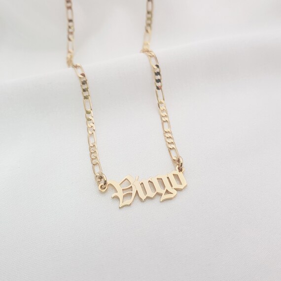Virgo Necklace Virgo Script Necklace 