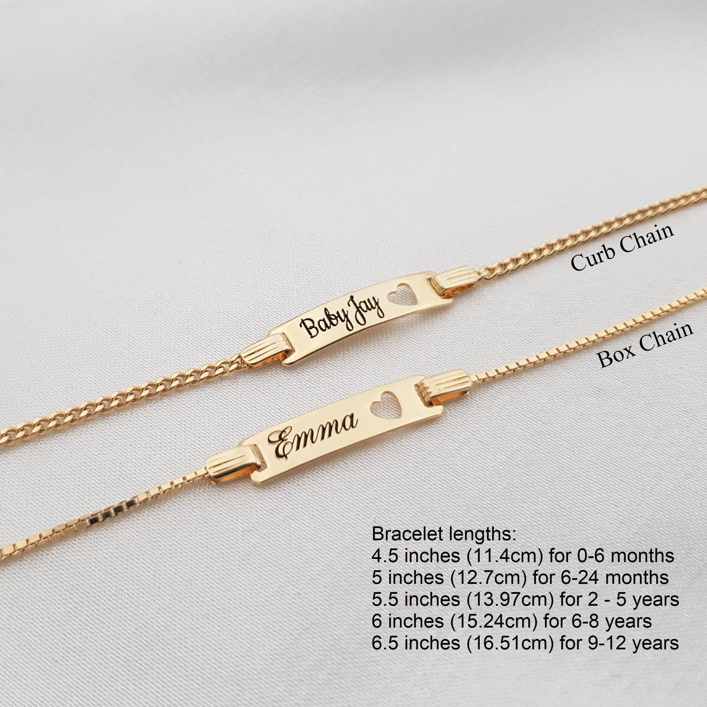 Baby Name Bracelet • Custom Child ID Bracelet • Toddler Name