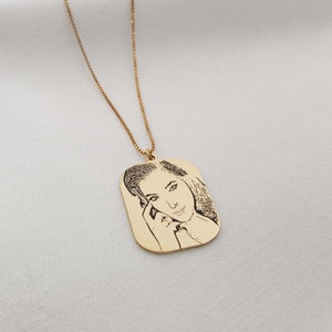 Photo Necklace For Mom Custom Photo Necklace For Mother Necklace For Mom With Kids Engraved Mom Necklace Personalized Gifts For Mom image 9