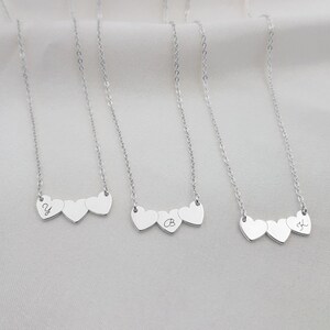 Sister Necklace for 3 • 3 Sisters Necklace • Three Sisters Gift • 3 Sisters Jewelry • 3 Friend Necklace • Best Friend Necklaces For 3 Gift image 2