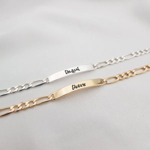 Pulsera personalizada para hombre gujarati • Pulsera personalizada con nombre gujarati para hombre • Joyería con escritura gujarati • Pulsera con nombre estilo Devanagari