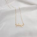 Hebrew Name Necklace \u2022 Hebrew Font Necklace \u2022 Bat Mitzvah Gift Necklace \u2022 Custom Jewish Name Necklace \u2022 Gift From Israel \u2022 Hebrew Nameplate