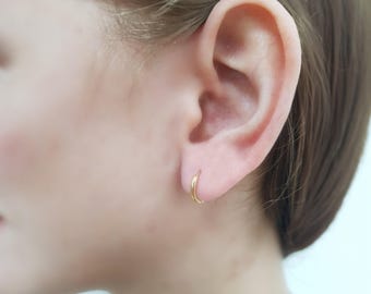 Hoop Earrings, 5mm 6mm 7mm 8mm 9mm Hoop Earrings, Small Hoop Earrings, Tiny Hoop Earrings, Cartilage Hoop, Tragus Hoop, Conch Hoops