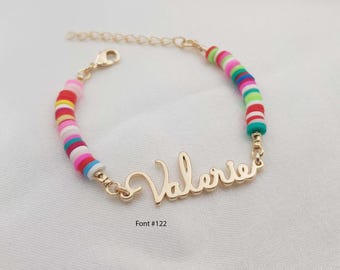 Naamarmband meisjes • Armband voor meisjes • Babyarmband meisje • Babynaamarmband • Naamarmband voor kinderen • Armband voor klein meisje Cadeau