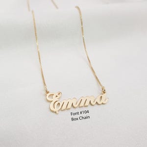 Personalized Name Necklace • Customized Name Pendant • Any Name/Word Nameplate • Name Jewelry For Women • Unisex Personalized Jewelry Gift