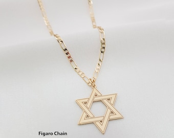 Star of David Necklace • Magen David Pendant • Handmade Jewish Jewelry
