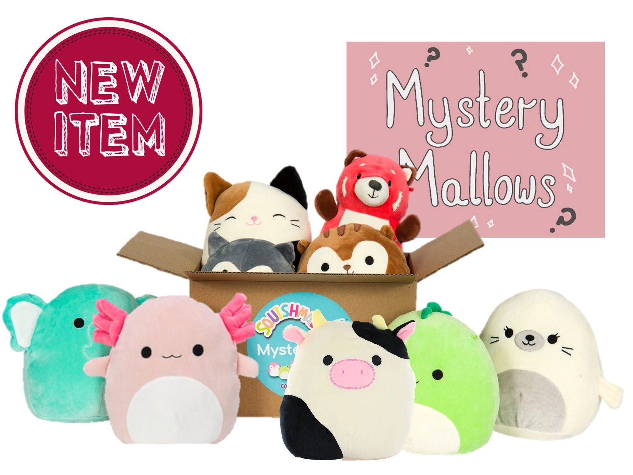 Squishmallow MYSTERY Box/Bag UK based SMALL | Etsy
