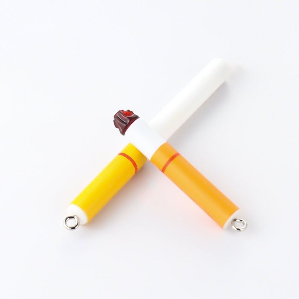 10pcs Resin Cigarette Pendant Charms Earring End for Etsy UK