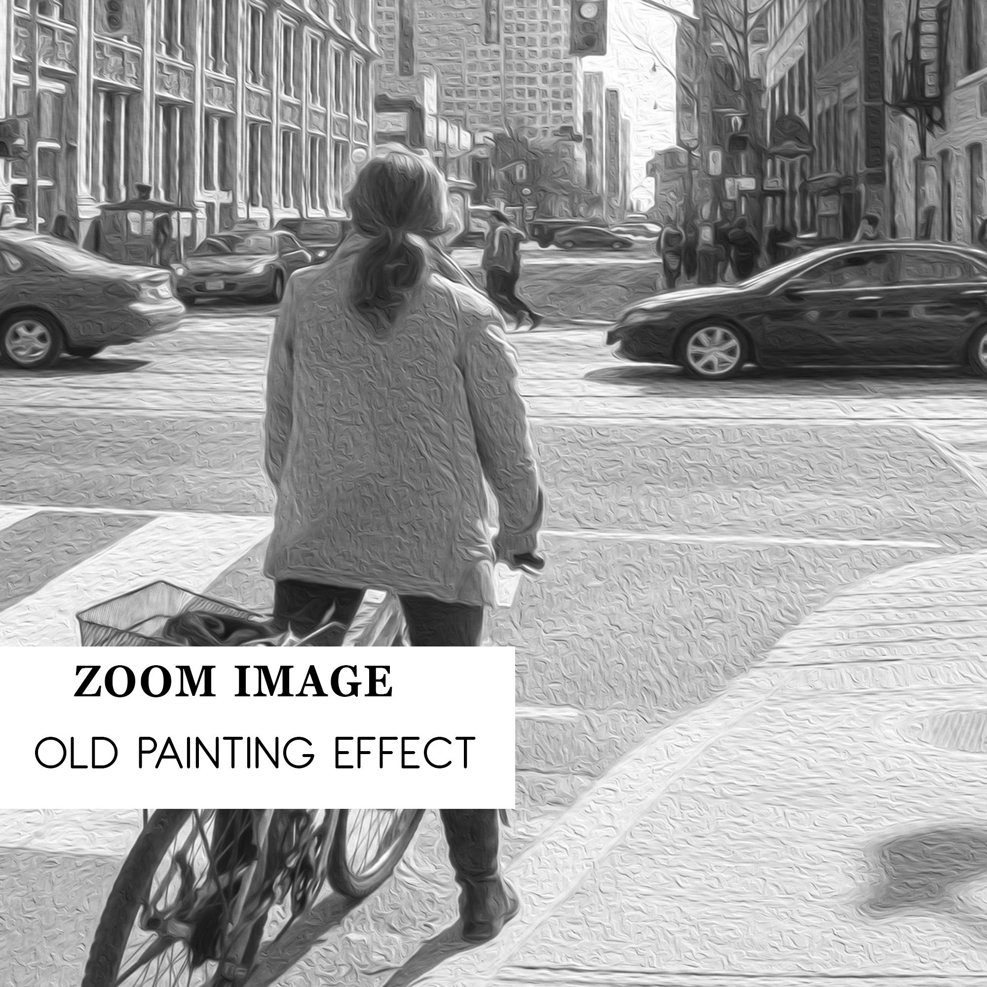 Toronto Girl Travel Effect oil painting. Wall Art Canada Etsy España