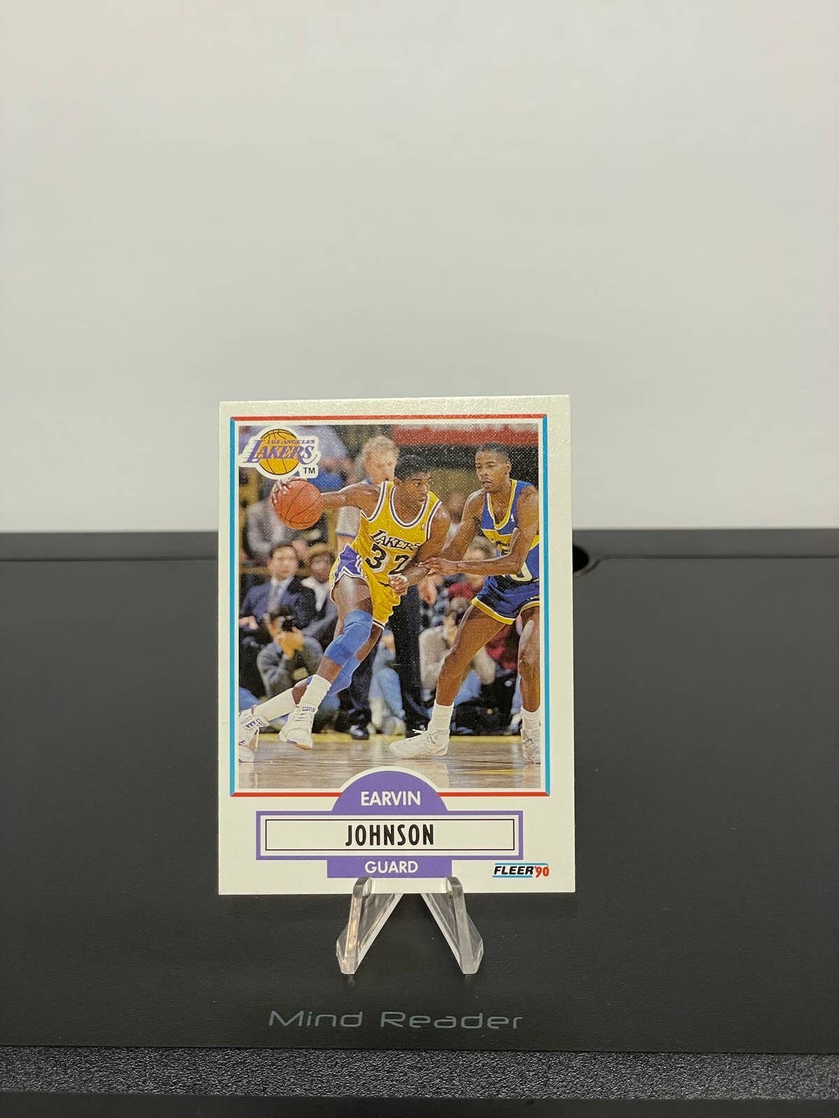 1990 Fleer Basketball Card Earvin Magic Johnson #93 Error