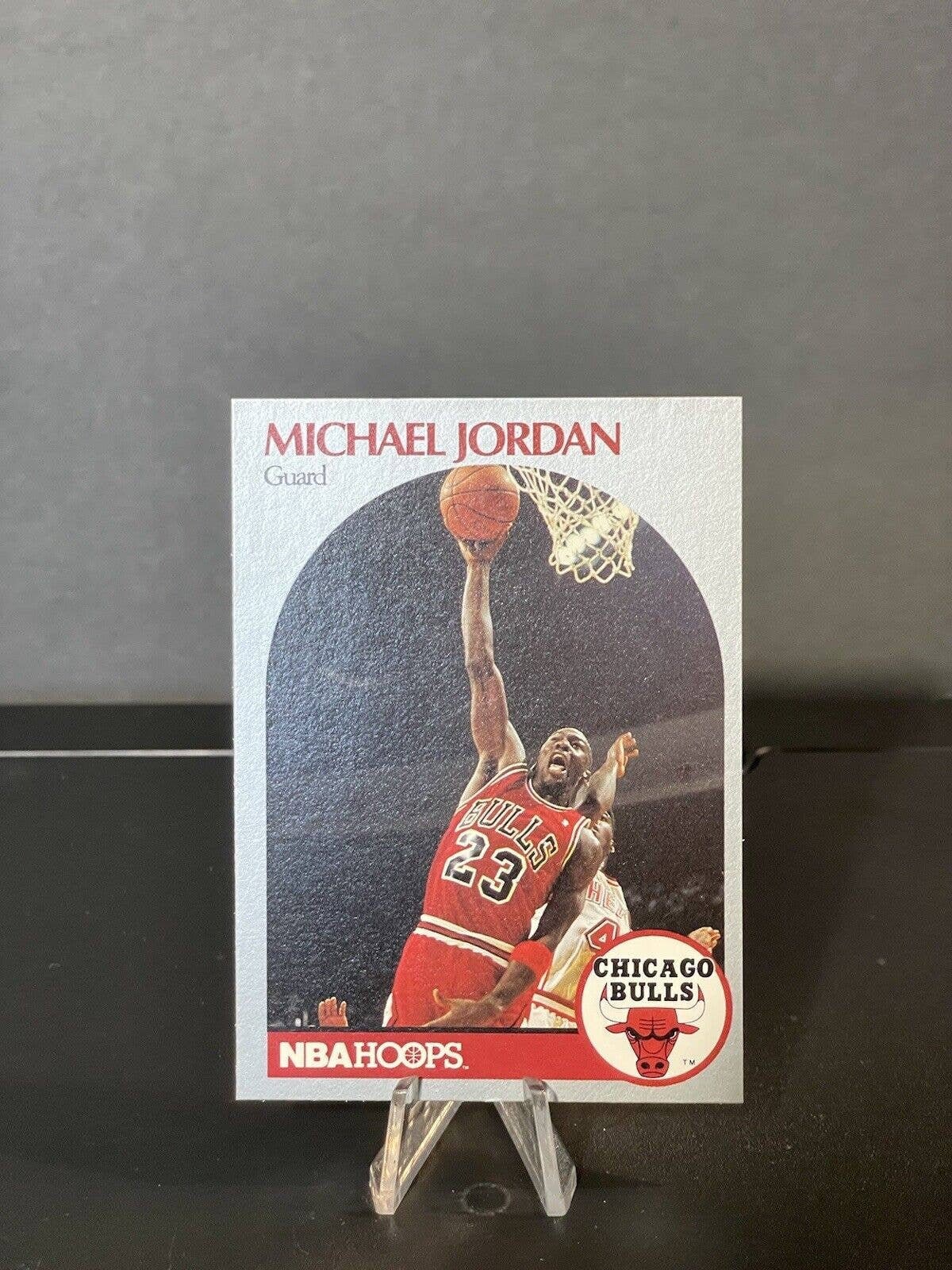 1990-91 Hoops #65 Michael Jordan Excellent Condition - Etsy