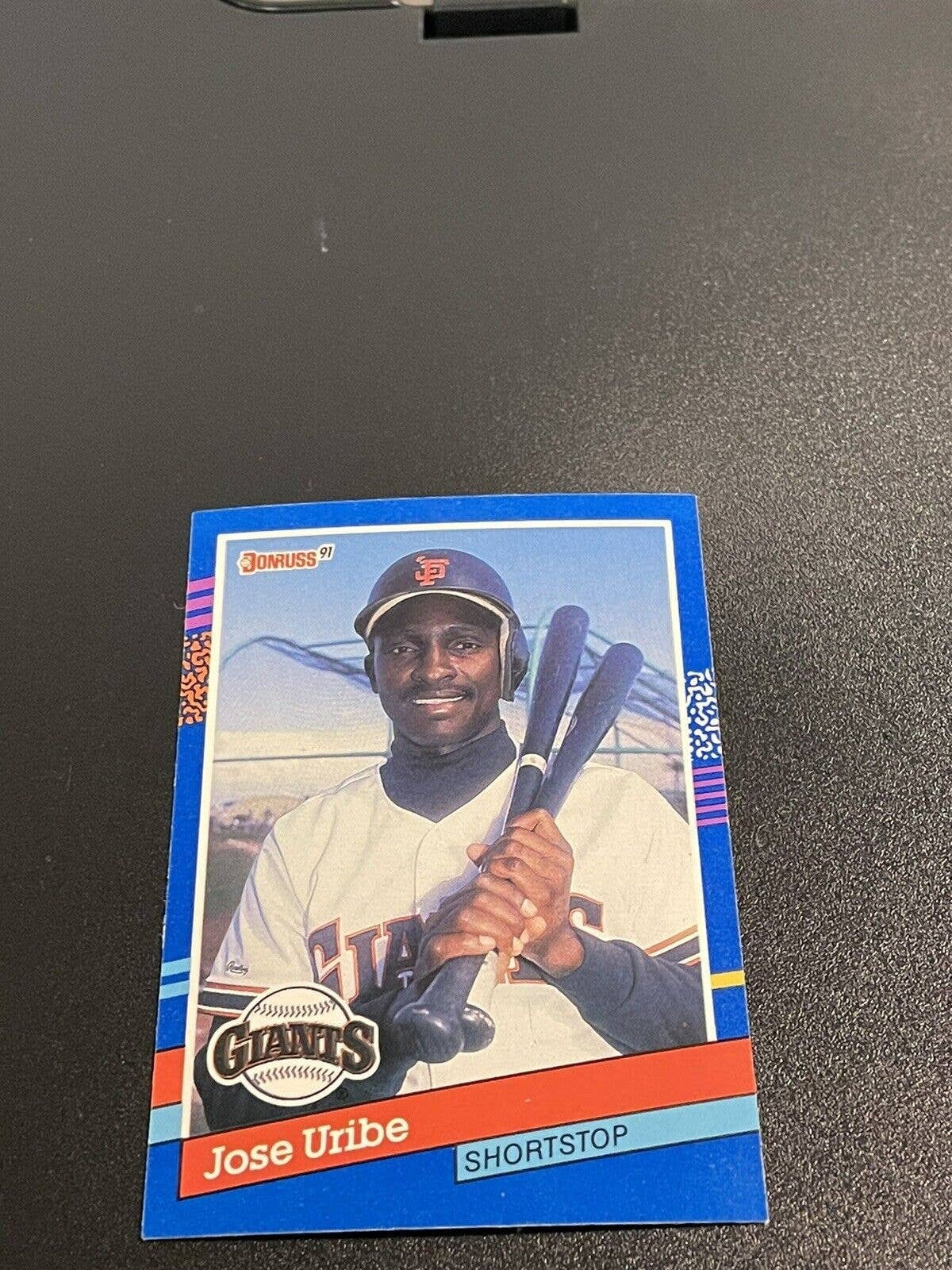Jose Uribe Donruss 1991 #375 Error Card - Etsy