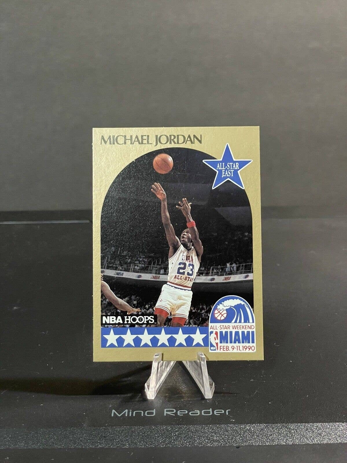 1991-92 NBA Hoops #55 Michael Jordan Team USA Olympic Basketball Card