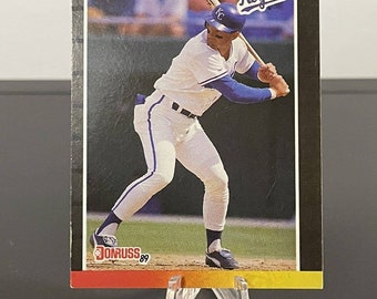 1989 Donruss George Brett #204 Kansas City Royals Baseball Card Error Card