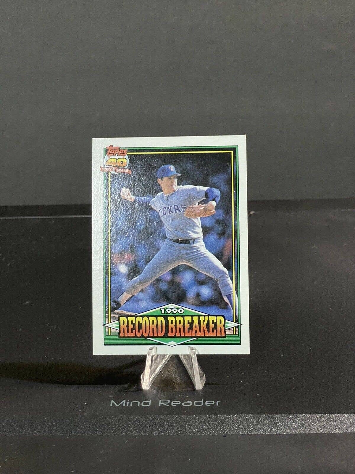 1991 Topps Nolan Ryan #6 Texas Rangers Nmt