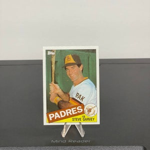 1985 Topps Steve Garvey Baseball Card #450 Error Card