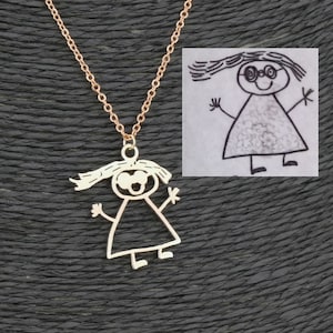 Children's art into jewelry hotsell