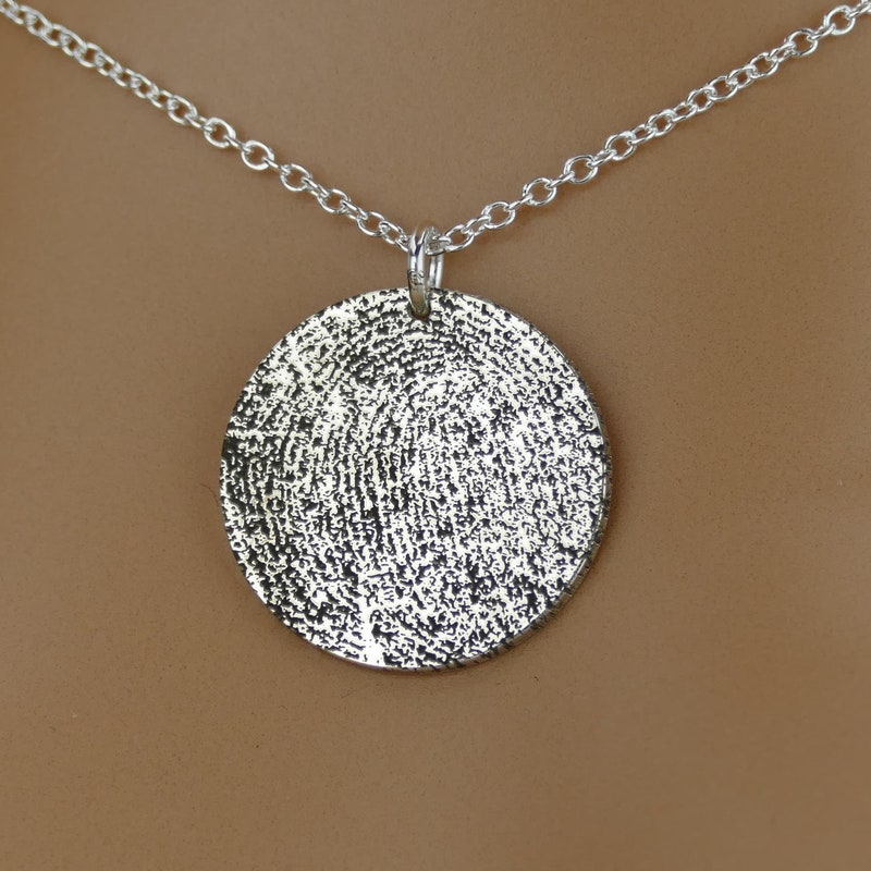 Fingerprint Pendant - Etsy