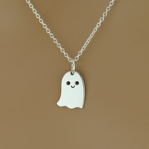 Ghost pendant necklace store