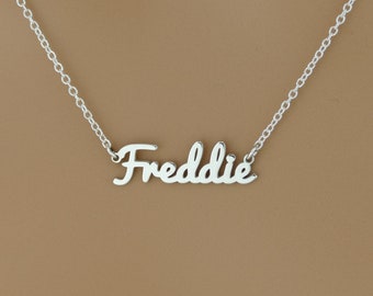 High Quality Dainty Name Necklace • Personalised Gift • Sterling Silver Personalised Name Chain