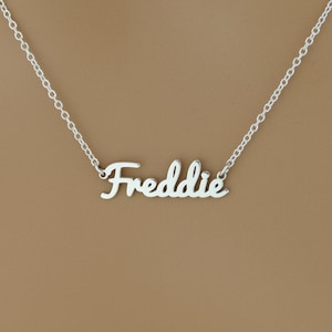 High Quality Dainty Name Necklace • Personalised Gift • Sterling Silver Personalised Name Chain