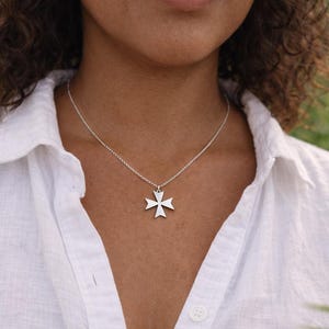 Maltese Cross 925 - Etsy display picture 1