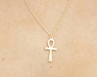High Quality Egyptian Ankh Necklace • Gift • Sterling Silver Egyptian Symbol Pendant