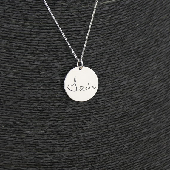 How to turn your handwriting in to a personalized necklace - Joanna  Anastasia
