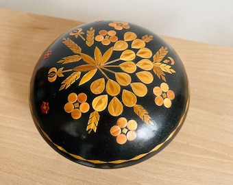 Vintage Small Jewelry Box, Handmade Trinket Box, Rustic Keepsake Box, Mini Storage Box, Vintage Decor