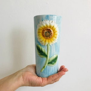 Handmade Rustic Wall Vase - Farmhouse Home Decor