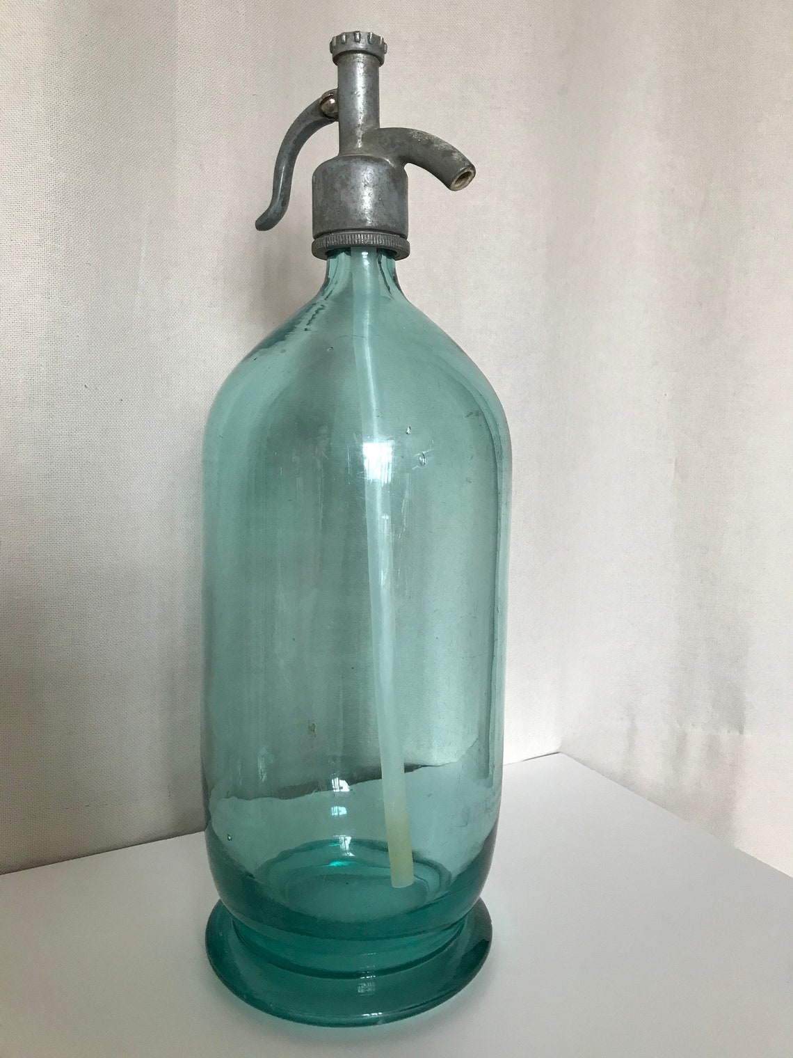 Cottagecore Old Vintage Shelf Decor Antique Glass Siphone Etsy