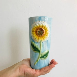Handcrafted Ceramic Wall Vase - Minimalist Home Decor, Unique Ceramic Wall Vase - Modern Wall Art, Chic Ceramic Wall Vase, Home Decor Accent
