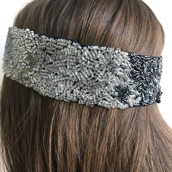 Accessoire pour coiffure style années 20, peigne à cheveux de mariage, postiche de mariage, accessoires de mariage, épingles à cheveux de mariage, accessoires de cheveux de mariée