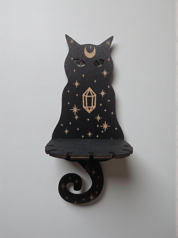 Cat/Wolf Mini Shelves - Jewelry Hanger