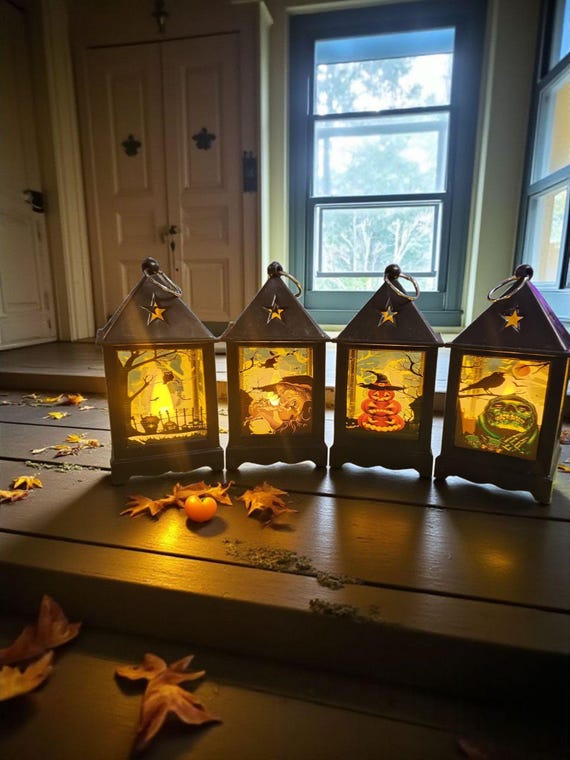 Mini Halloween Decoration Lamps