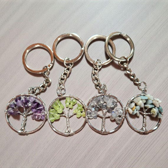 Tree of Life Keychains - Multicolored Options