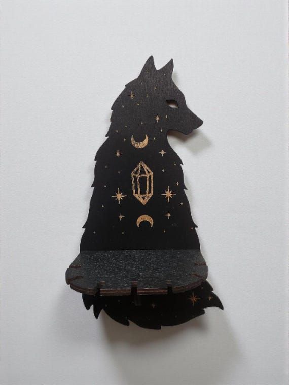Cat/Wolf Mini Shelves - Jewelry Hanger