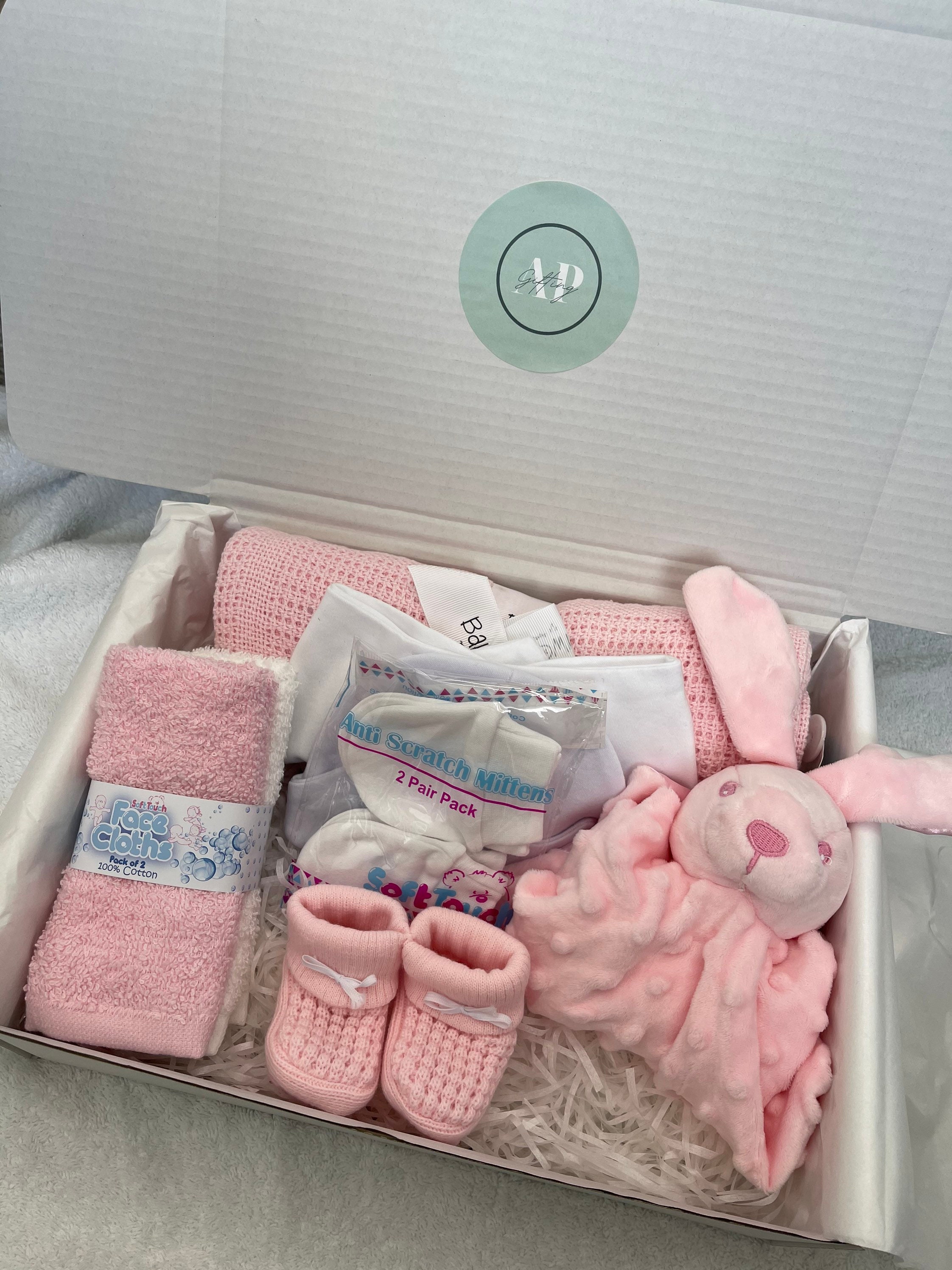 New Baby Gift Box Pink Edition Etsy