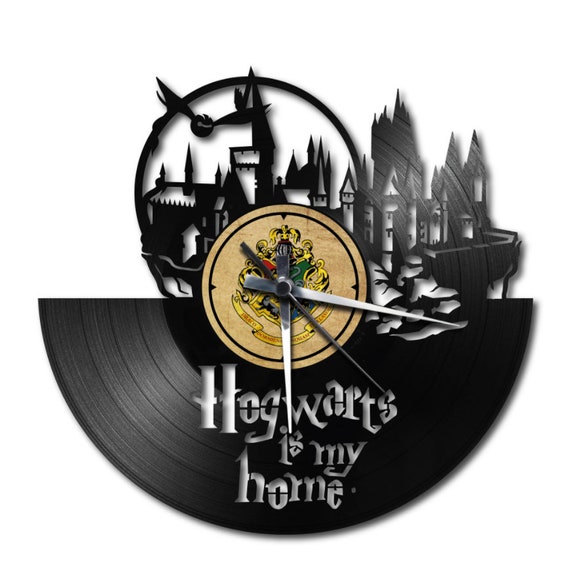 Harry Potter Hogwarts Horloge en vinyle -  France